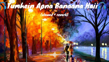 🎧Tumhein Apna Banaana Haii🎧 New slowed and reverb hindi song 🎶🎶🎶