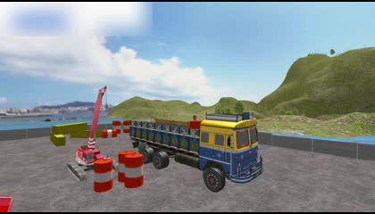 truck driver game /at least arrive the destination/ gadi wala cartoon