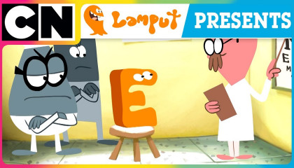 Lamput Presents  the letter E for ehhhh   The Cartoon Network Show