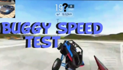 buggy speed test extreme car driving