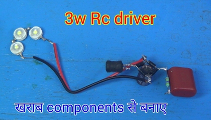 How to make 3 watt Rc driver