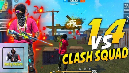 1Vs4 Challenge ? Free fire Max  Op level game play