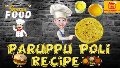 10 நிமிடத்தில் சுடசுட போளி ரெடி  Instant Paruppu Poli Recipe. How to make Poli