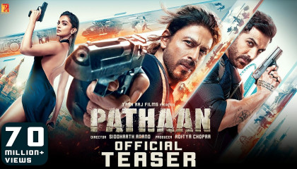 Pathaan  Official Teaser  Shah Rukh Khan  Deepika Padukone  John Abraham