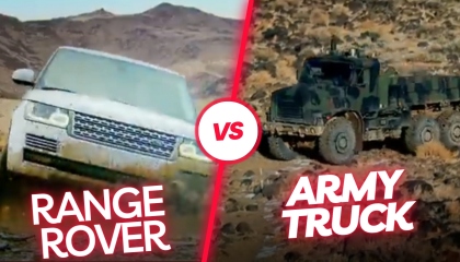 Range Rover vs Army truck atoplaytrending