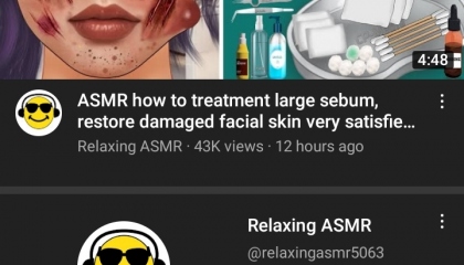 ASMR_Remove_Worm_&_Maggot_Lips_Infected__Severely_Injured_Animation