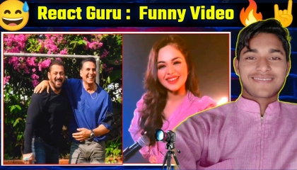 Funny video 😁। React Guru । Wait For End 🔥। reactguru trending