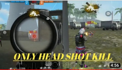 free fire in op gameplay only headshot gameplay