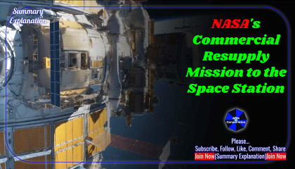 NASA's Commercial Resupply Mission to the Space Station(Summary Explanation)
