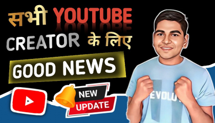 4 New Update Youtube  Youtuber hyper link  3 thumbnail in youtube