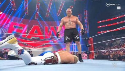 Brock Lesnar destroys Cody Rhodes again  RAW May  2022 WWE