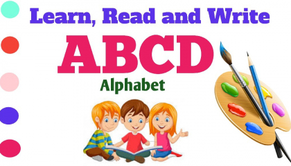 ABC alphabet song  Write the Alphabet from A to Z learnalphabet writeabcd