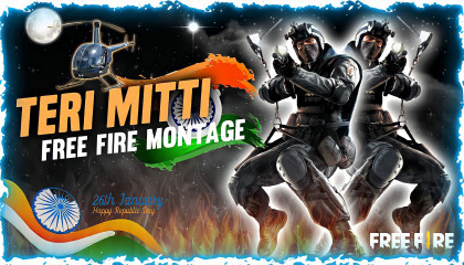 Teri mitti free fire best sync montage ⚡⚡ ( Aditya Creation's )