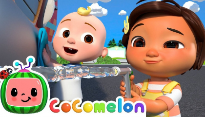Fire Truck Wash Song  CoComelon Nursery Rhymes atoplay viral atoplayviral