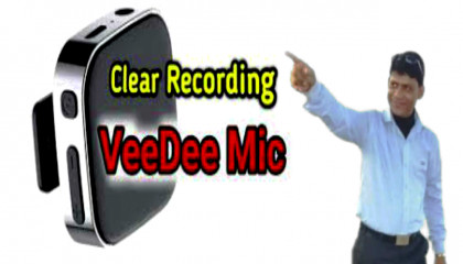 veedee wireless bluetooth mic