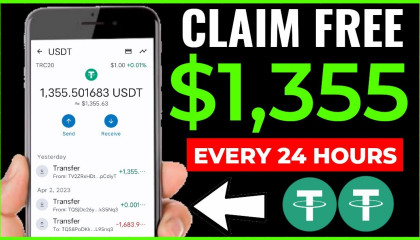Claim Free $1,355 Usdt Tether In 1 DAY (fast withdraw) no investment