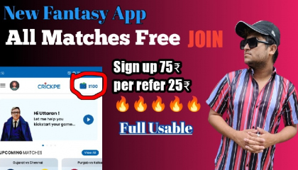 Free Fantasy app  All contest free join