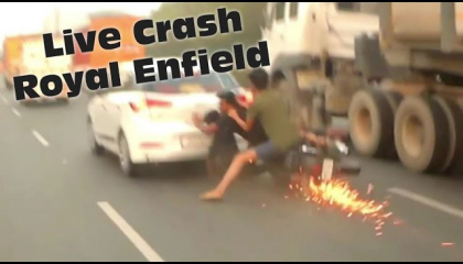 3 Royal Enfield LIVE CRASH Accident Caught on Camera royalenfield bikecrashing