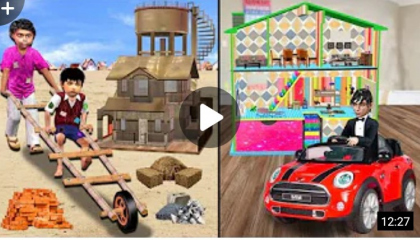 Clay House Khilona toys Comady Video 📸📷 Collection  Hindi Story Garib vs Amir
