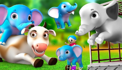 जादुई हाथी - Magical Elephant Story - Hindi Kahaniya 3D Animated Hindi Moral