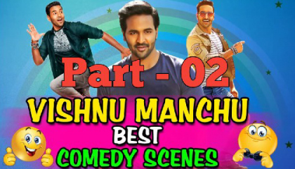 Vishnu Manchu Best Hindi Dubbed Comedy Scenes  Part - 02