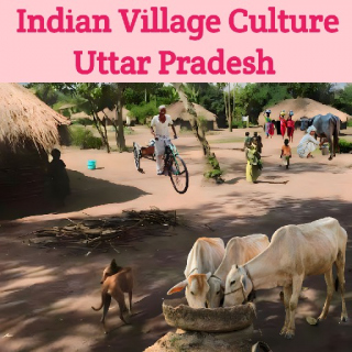 Indian Village Culture Uttar Pradesh