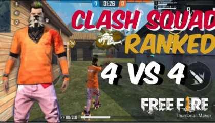 BEST CLASH SQUAD RANKED MATCH GAMEPLAY - GARENA FREE FIRE