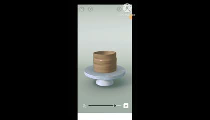 Transparent pottery making with mud game play