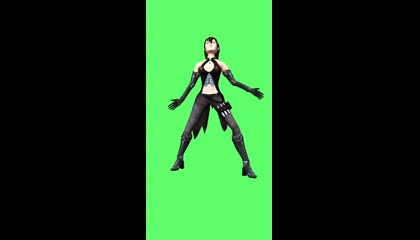 Copyright free green screen magical moves animation