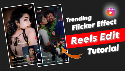 Photo Flicker Flashing Trending Reels Video Editi Tutorial