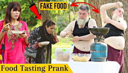 Fake Food Tasting Prank