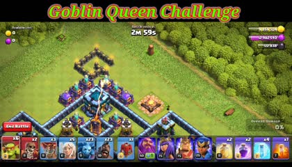 Easiest Way To 3 Star Goblin Queen Challenge/Clash Of Clan