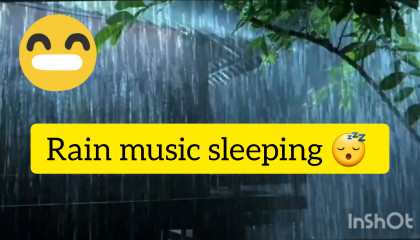 Rain music sleeping 💚💙💜🤎🖤🤍❤🧡💛💝