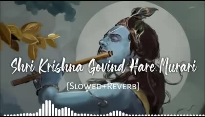 Shri Krishna Govind Hare Murari  [Slowed + Reverb]  Lofi  Andolan Bhakti
