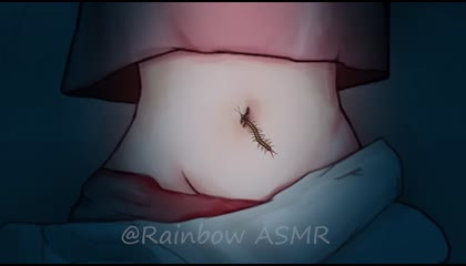 ASMR Remove Big Acne & Worm Infected Belly  Deep Cleaning Animation