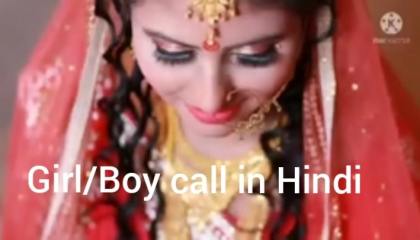 girl and boy call