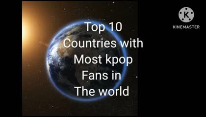 Top 10 countries with Most k-pop fans in the world