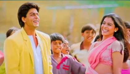 🥰Ladki Badi Anjani Hai [Full HD Video]Love❤ Song Shahrukh Khan Kajol Alka😘